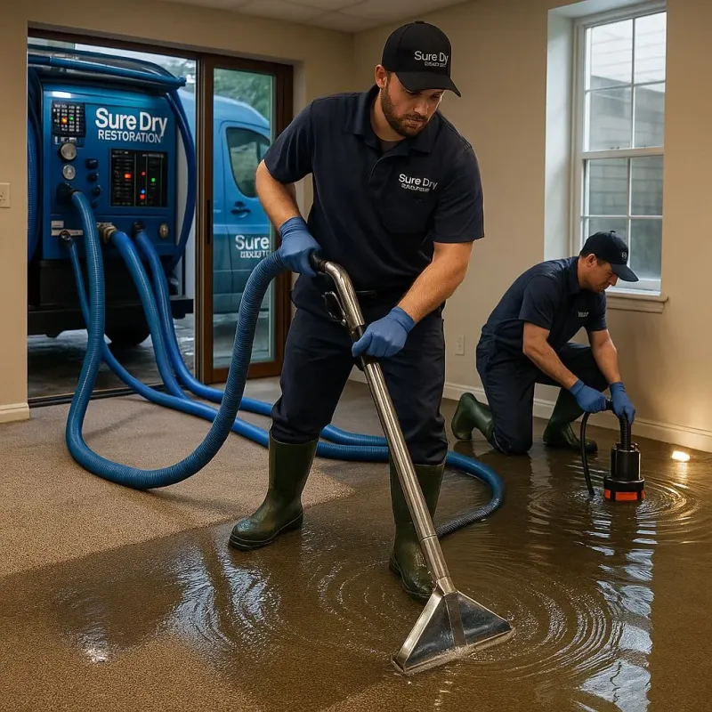 Water Extraction and Removal process in Mar-Mac, NC